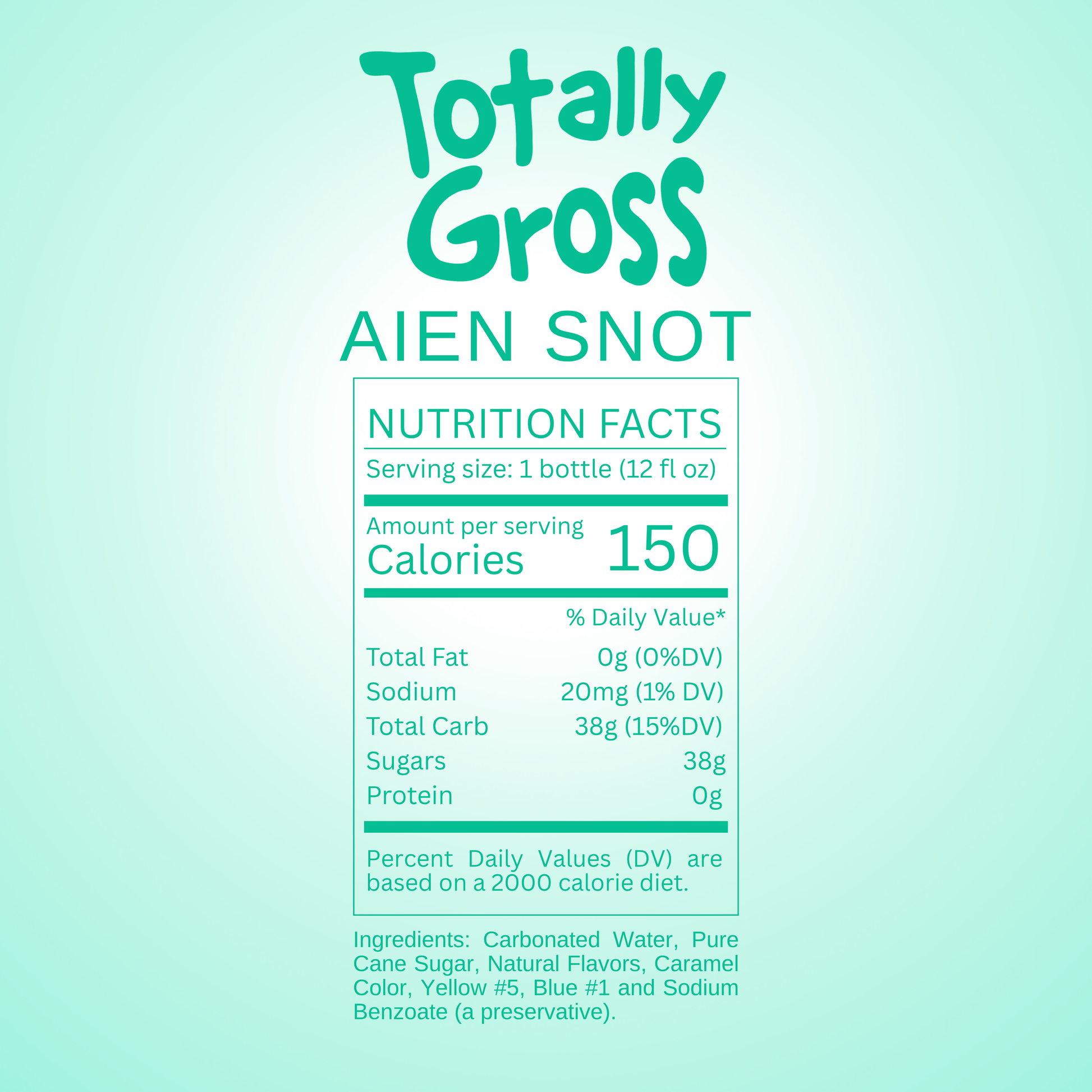 Totally Gross Original Soda | Alien Snot
