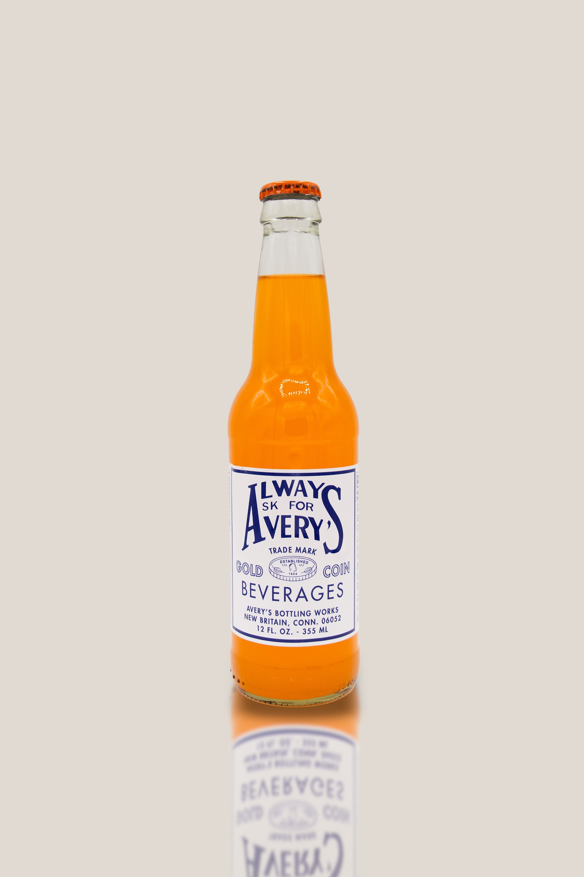 Avery's Orange Cream Soda | 12 Pack