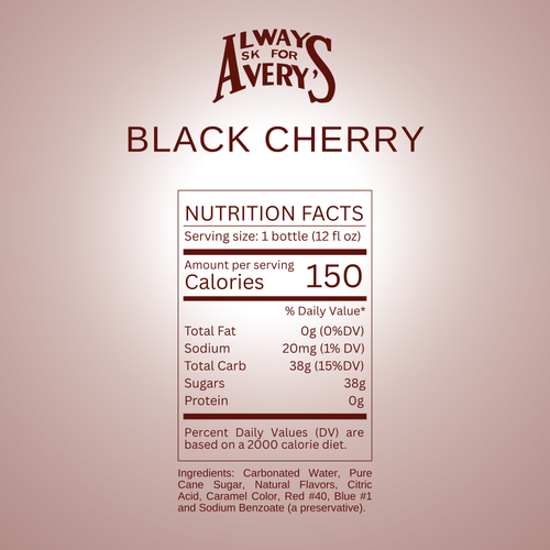 Avery's | Black Cherry Soda