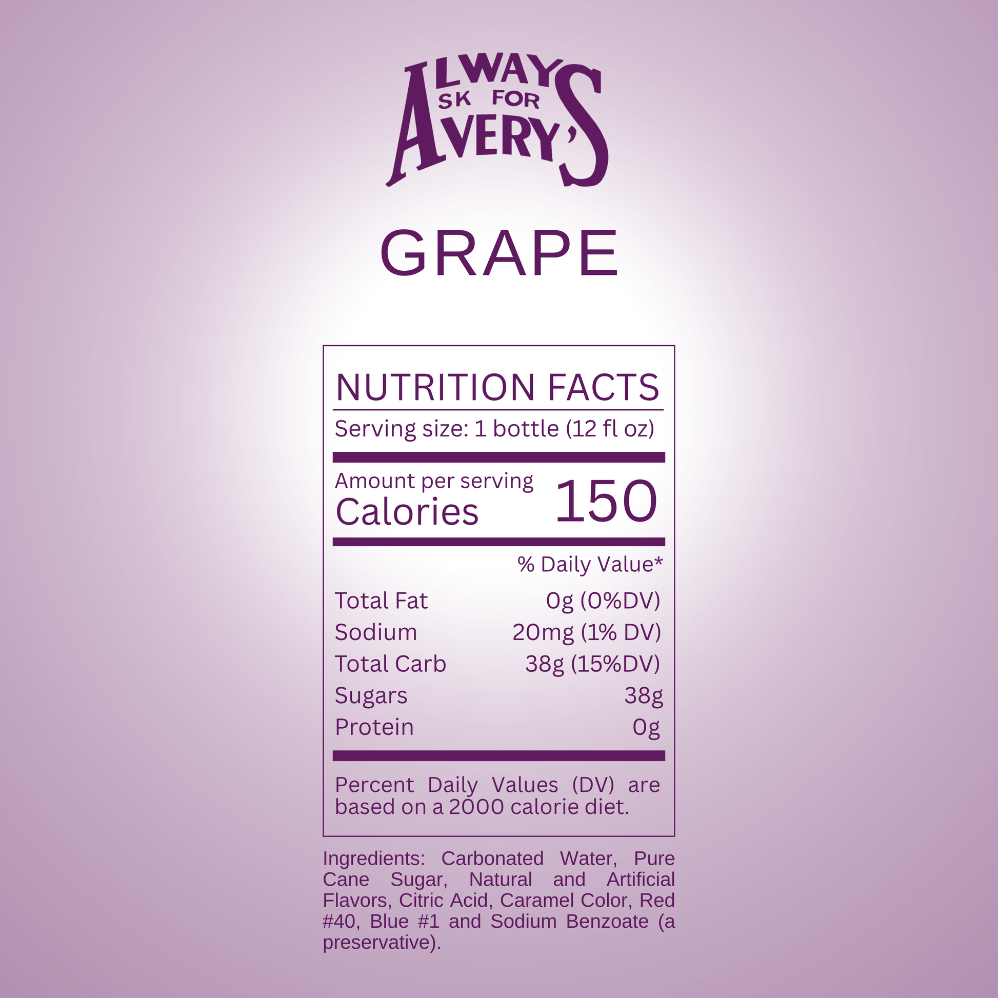 Avery's | Grape Soda