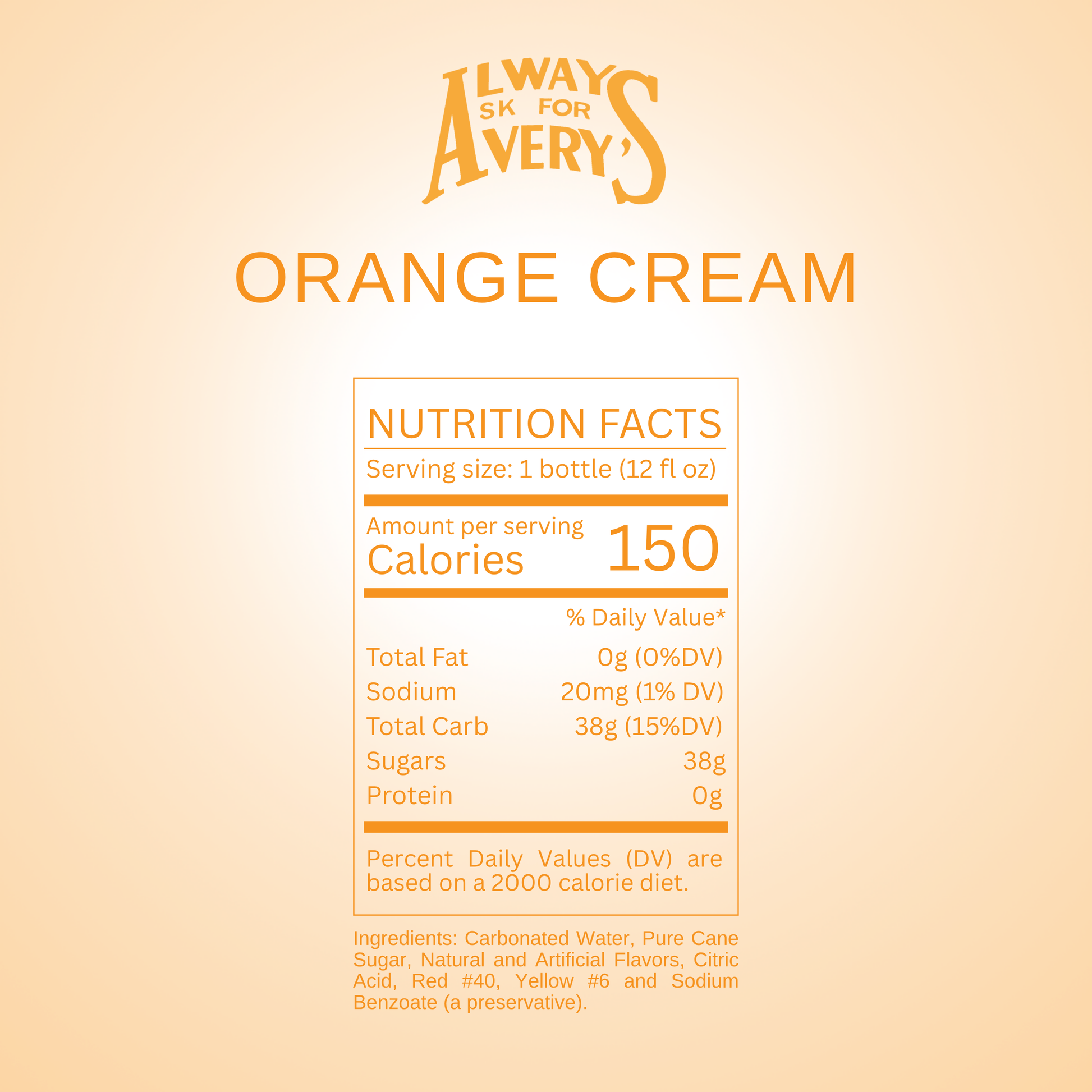 Avery's | Orange Cream Soda