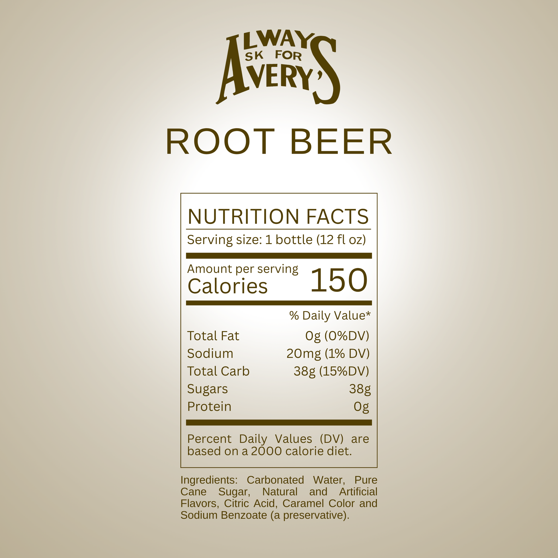 Avery's | Root Beer Soda